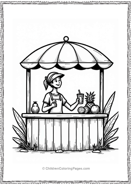Summer Juice Stand Refreshment Free PDF Printable