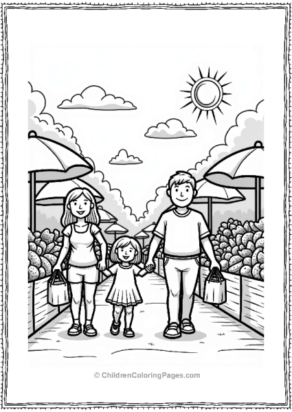 Summer Market Day Fun Free PDF Printable