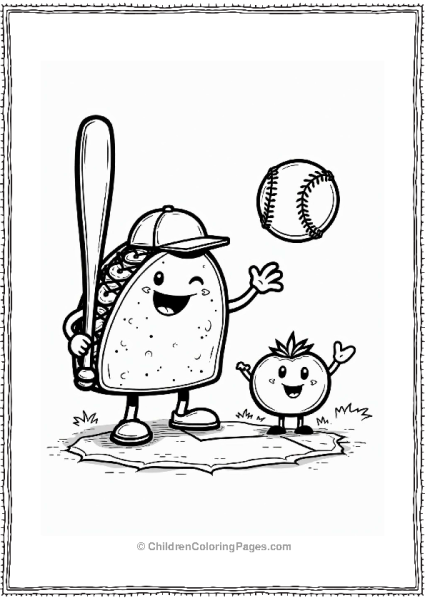 Taco Baseball Game Free PDF Printable