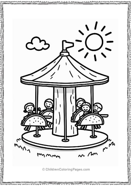 Taco Carousel Fun Free PDF Printable