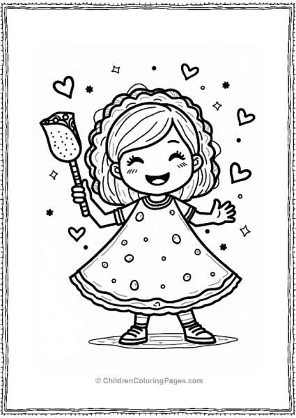 Taco Dress Up Character With Wand Free PDF Printable