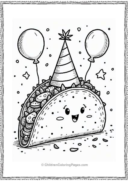 Taco Party Celebration Free PDF Printable