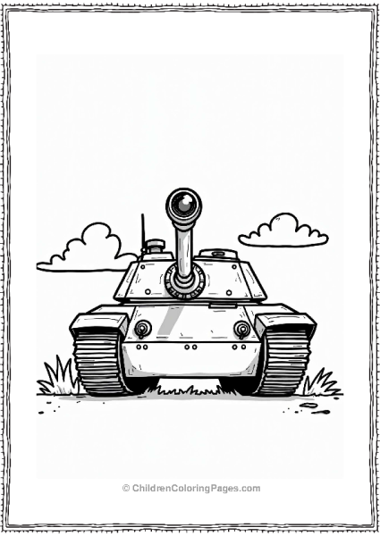 Tank Commanders Periscope Illustration Free PDF Printable