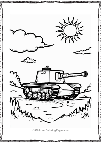 Tank Firing Practice Free PDF Printable