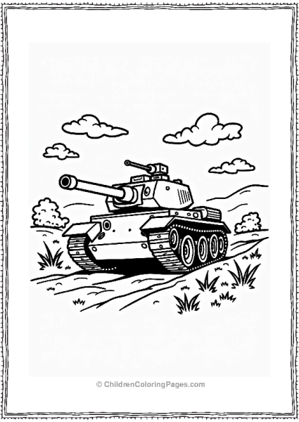 Tank On A Mission Free PDF Printable