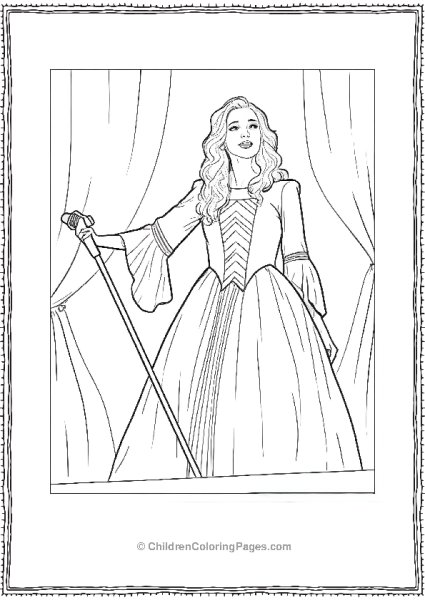 Taylor Swift On Stage Free PDF Printable
