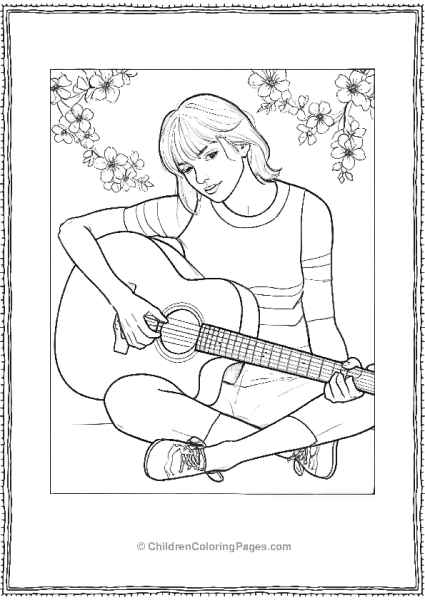 Taylor Swift Relaxing Free PDF Printable