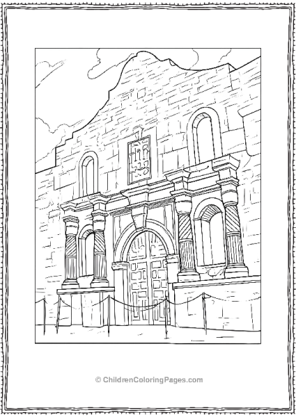 The Alamo Mission In San Antonio Texas Free PDF Printable