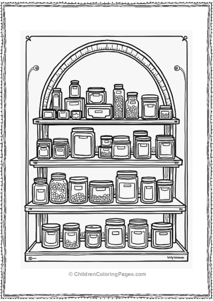 Vintage Candy Display By Willy Wonka Free PDF Printable