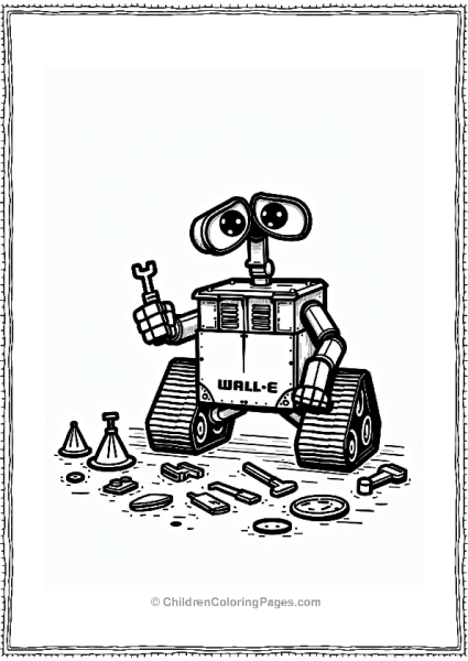 Wall E Building A Robot Friend Free PDF Printable