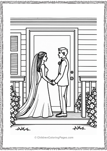 Wedding Vows On A Cozy Porch Free PDF Printable