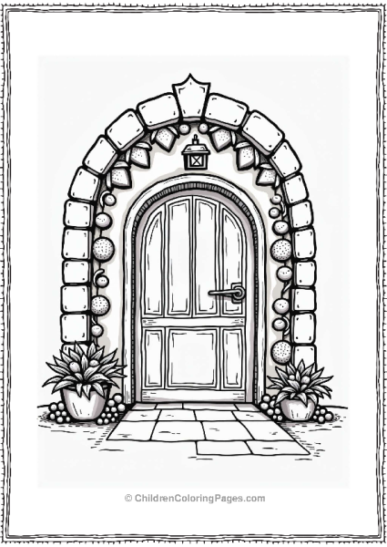 Willy Wonka Chocolate Factory Entrance Free PDF Printable