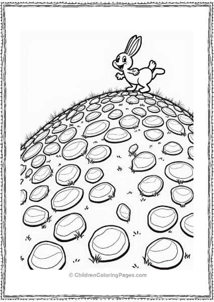 Willy Wonka Gumdrops On A Hill With Bunny Free PDF Printable