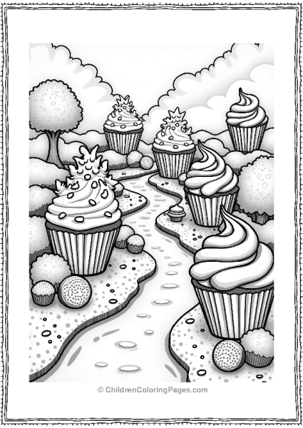 Willy Wonkas Cupcake Land Adventure Free PDF Printable