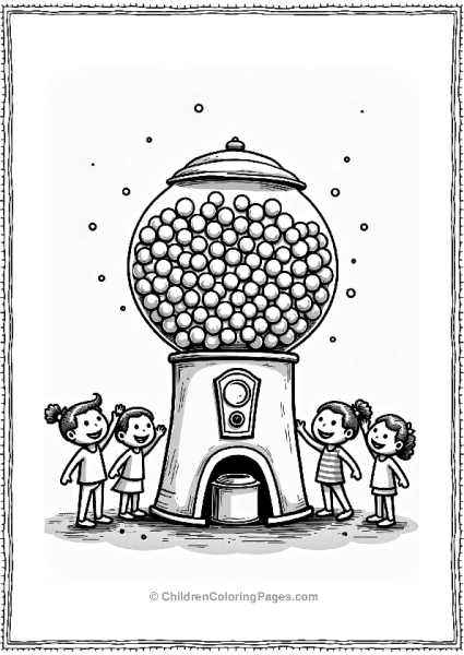 Willy Wonkas Great Gumball Machine Free PDF Printable