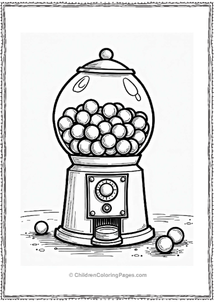 Willy Wonkas Gumball Machine Fun Free PDF Printable