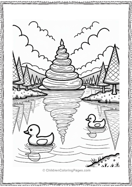 Willy Wonkas Ice Cream Lake Free PDF Printable