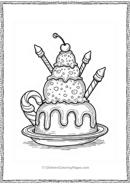 Willy Wonkas Ice Cream Mountain Free PDF Printable