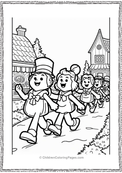 Willy Wonkas Sweet Treats Parade Free PDF Printable