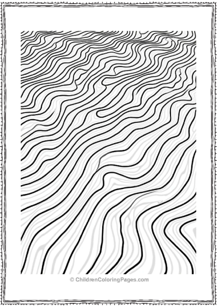 Y2K Abstract Spirals And Waves Free PDF Printable