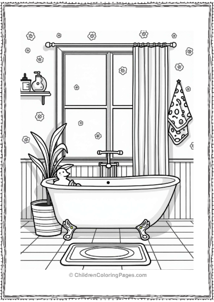 Y2K Bathroom Retreat Free PDF Printable