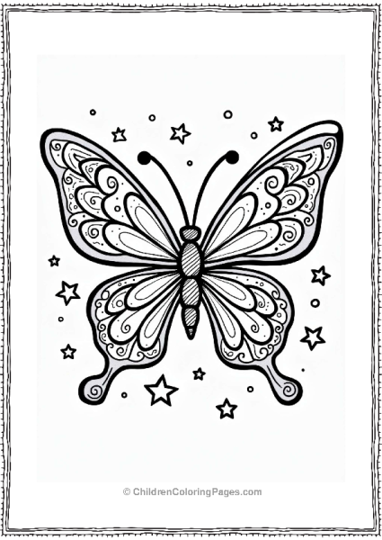 Y2K Butterfly Hair Clip Design Free PDF Printable