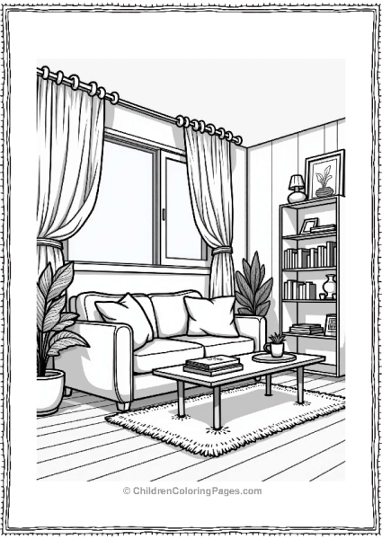 Y2K Living Room Corner Free PDF Printable