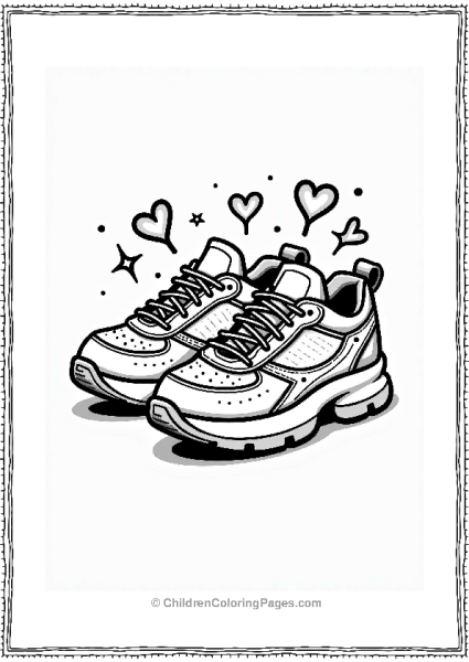 Y2K Platform Sneakers With Funky Designs Free PDF Printable