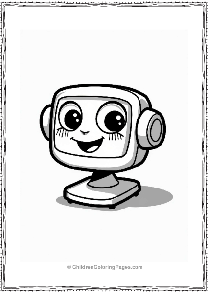 Y2K Theme Cartoon Webcam Chat Free PDF Printable