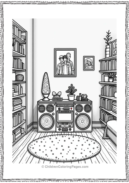 Y2K Themed Room With Memorabilia Free PDF Printable
