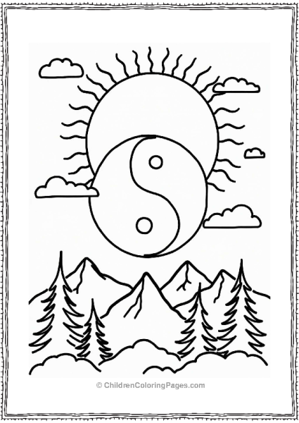 Yin Yang In Nature Free PDF Printable