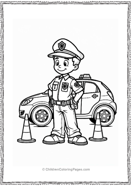 Young Police Officer Training Free PDF Printable