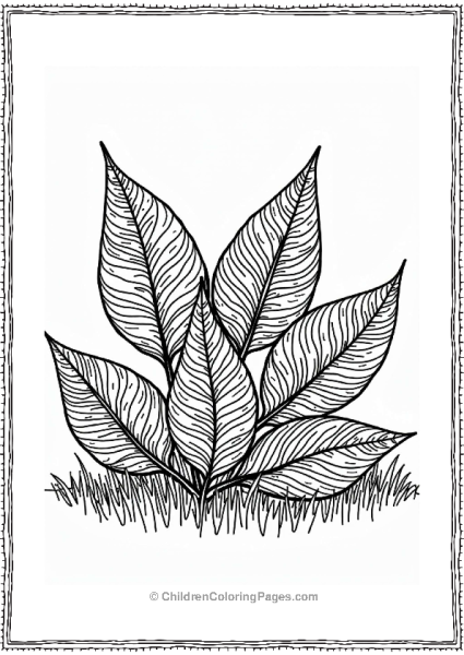 Zentangle Autumn Leaves Collection Free PDF Printable