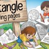 Zentangle Coloring Pages – Free PDF Printables 🌀🖋️🎨😊