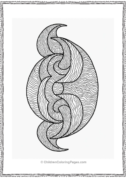 Zentangle Patterns In Overlapping Circles Free PDF Printable