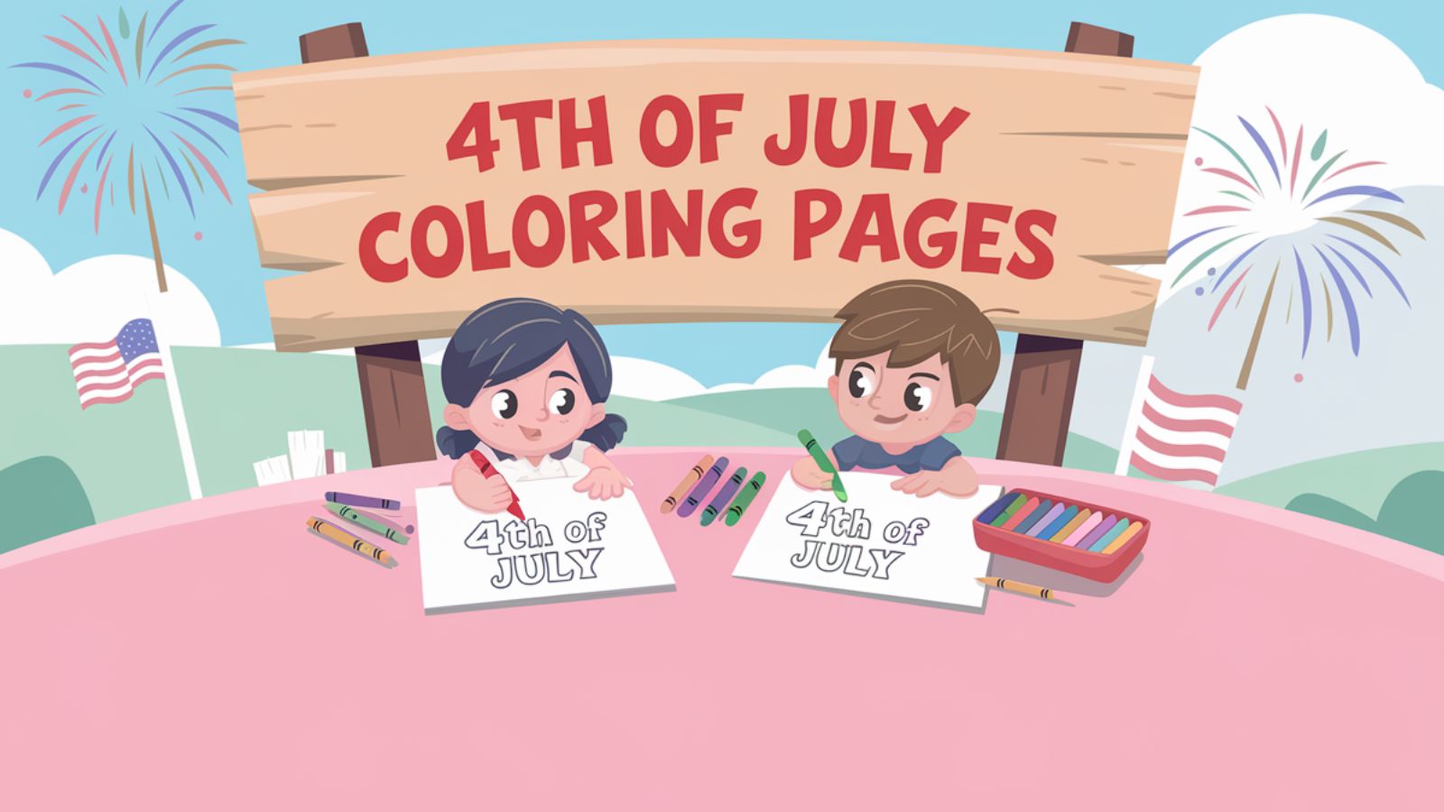 4th Of July Coloring Pages – Free PDF Printables🎉🖍️🗽🎆