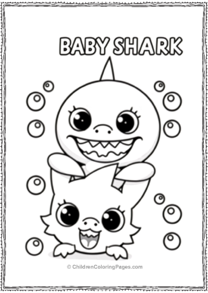 Baby Shark And Pinkfong Friends Free PDF Printable