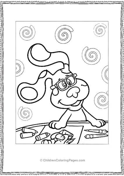 Blue’s Clues Blue In The Classroom Free PDF Printable
