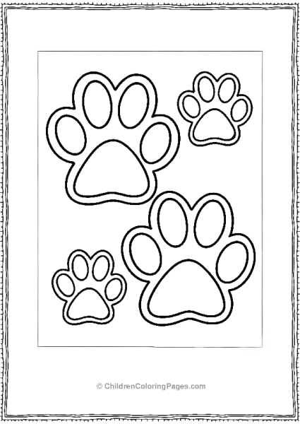 Blue;s Clues Blue S Paw Prints Free PDF Printable