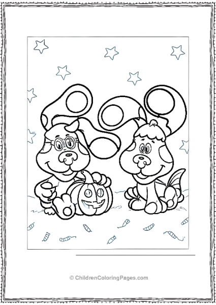 Blue’s Clues Halloween Free PDF Printable