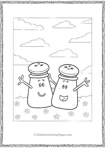 Blue’s Clues Mr Salt And Mrs Pepper Free PDF Printable