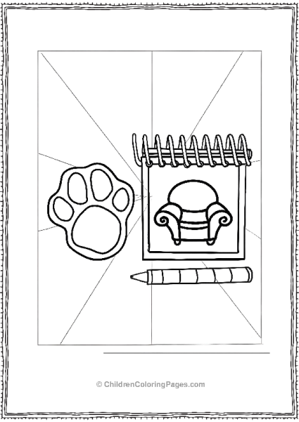 Blue’s Clues Notebook Free PDF Printable