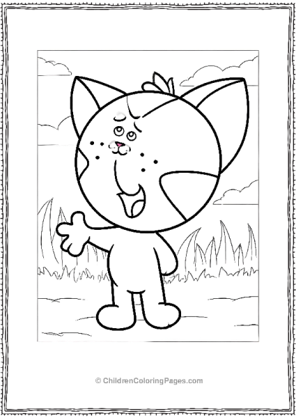 Blue’s Clues Periwinkle Saying Hello Free PDF Printable