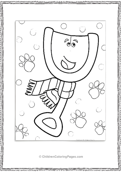 Blue’s Clues Shovel Free PDF Printable