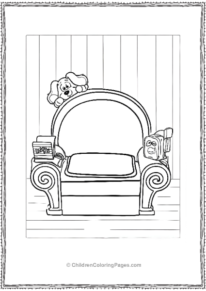 Blue’s Clues Thinking Chair Free PDF Printable