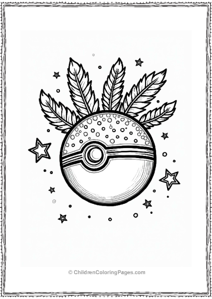 Brazilian Carnival Pokeball Design Free PDF Printable