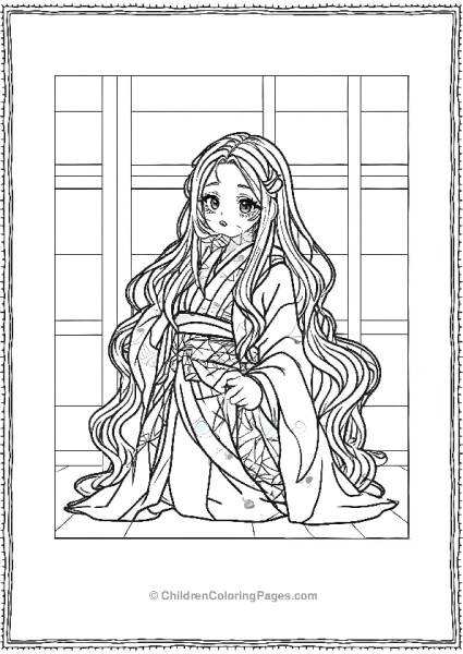 Classical Nezuko Free PDF Printable