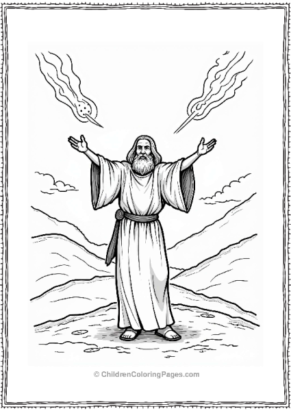 Cleric Casting A Spell In Dungeons And Dragons Free PDF Printable