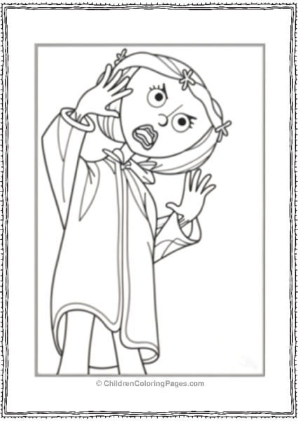 Coraline Screaming Free PDF Printable