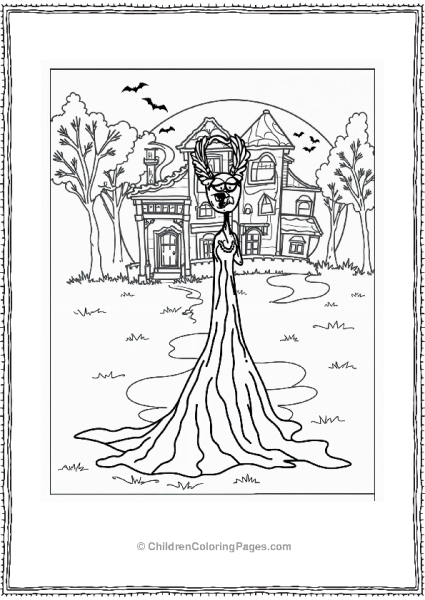 Coraline Spooky Beldam Free PDF Printable